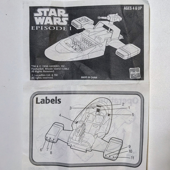 Star Wars 1999 Flash Speeder - Picture 8 of 9